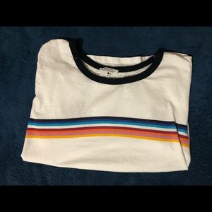 Colorful striped shirt